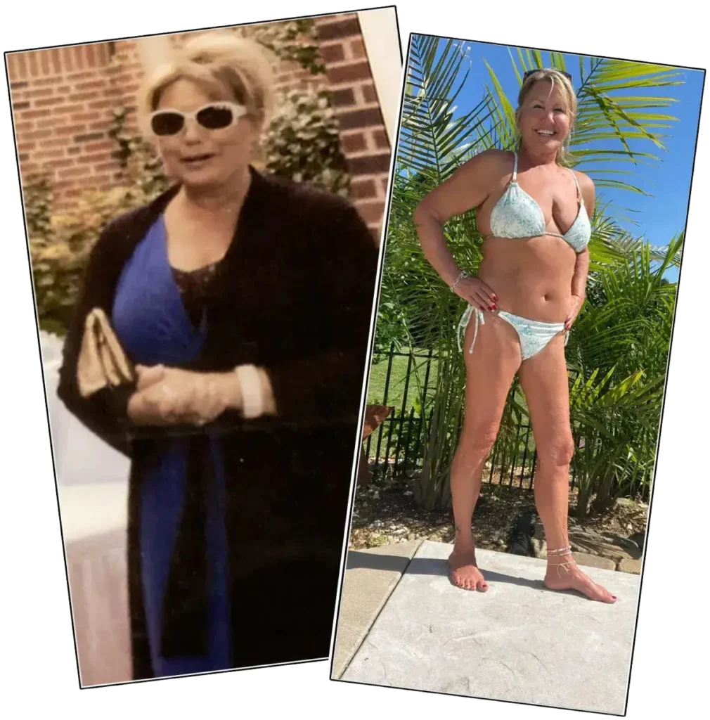 Regina, 62 — lost 26 pounds and rediscovered joy with her husband