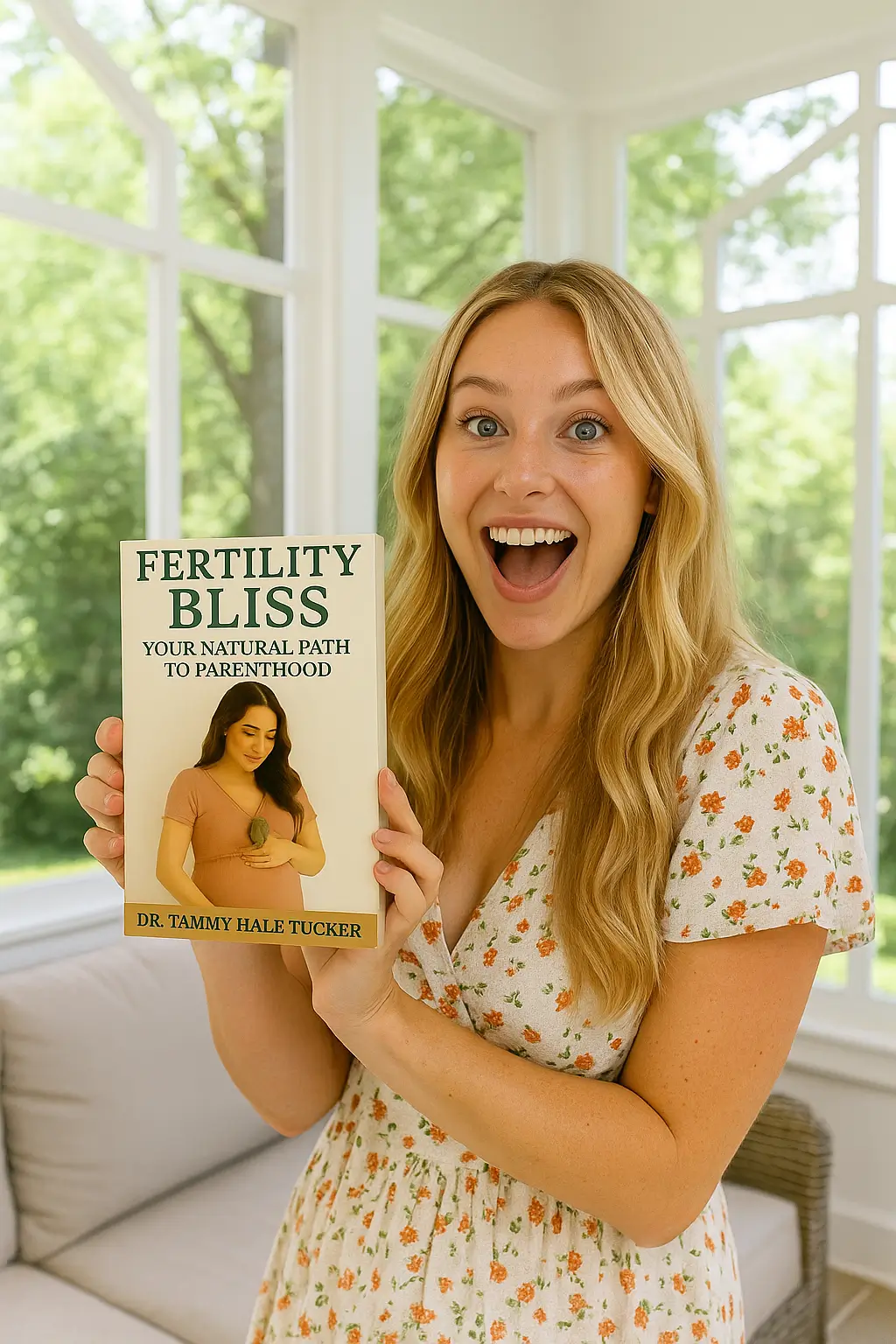 Fertility Bliss book cover by Dr. Tammy Hale Tucker