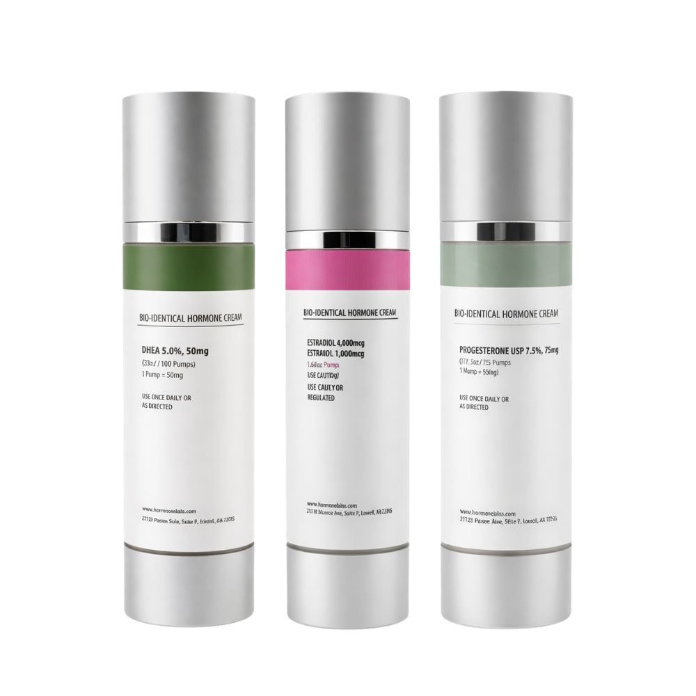 Hormone Bliss saliva hormone trio test collection materials