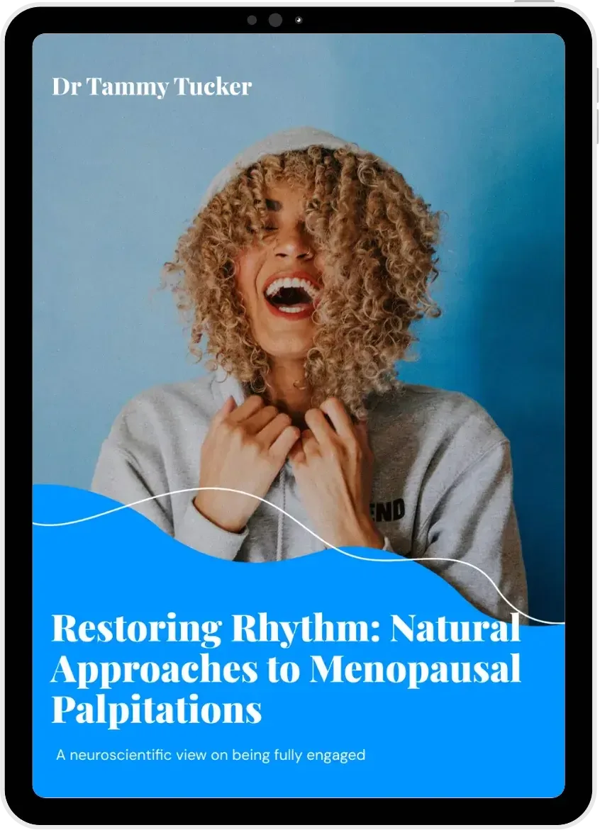 Restoring Rhythm — heart palpitations in menopause guide cover